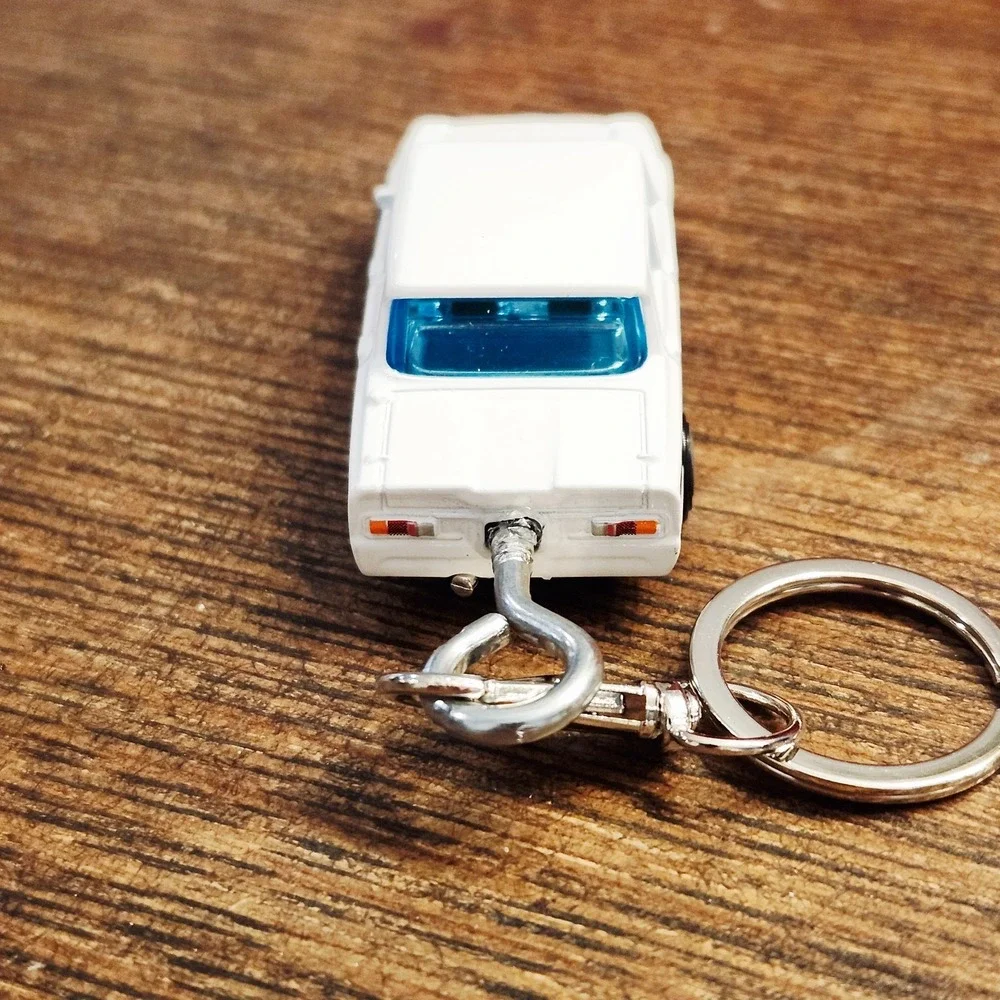 Hot Wheels Compact Kings Alfa Romeo Giulia TI Super‎ Keychain